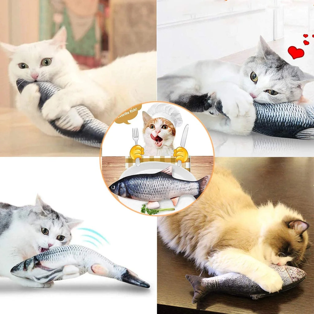 Electric Flopping Fish Cat Toy E5658