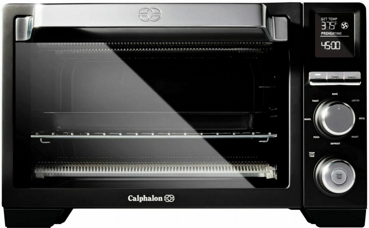 Black Air Fry Convection Countertop Toaster Oven J11891
