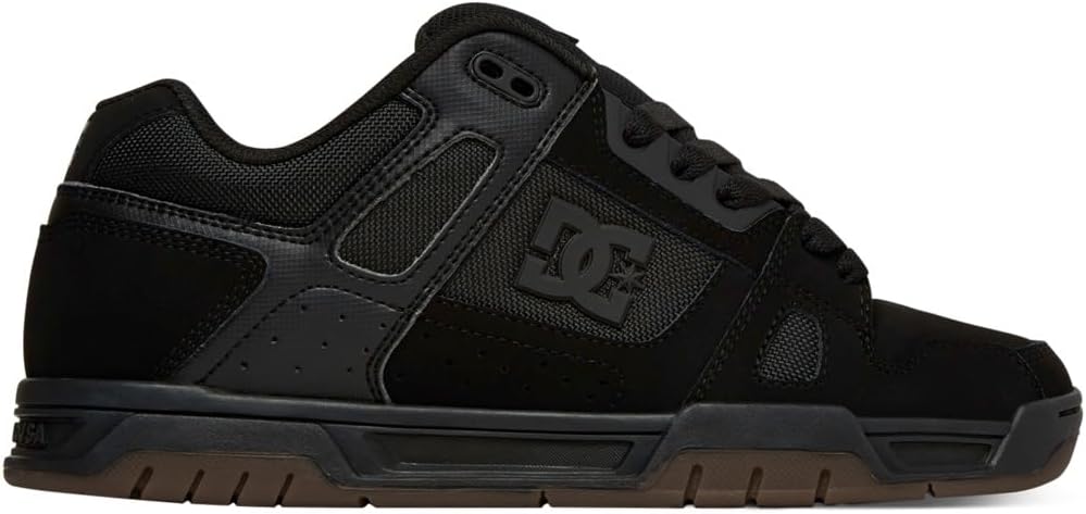 Black/Gum Low Top Skate Shoe L5493