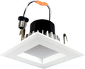 14W 4 inch Square Retrofit LED Downlight, Dimmable, Selectable 2700K-5000K M140304