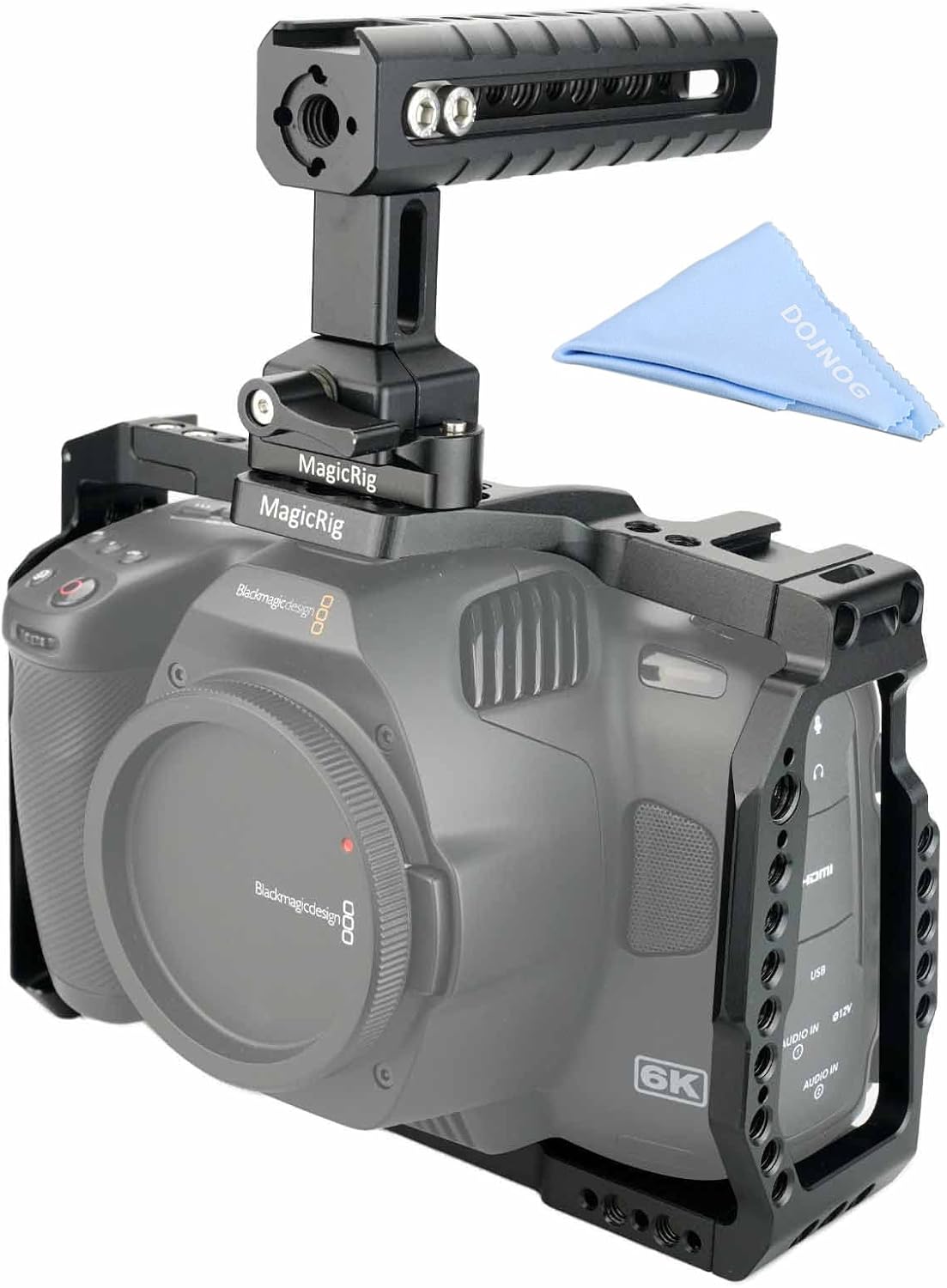Camera Cage Rig with NATO Handle and NATO Rail I37860