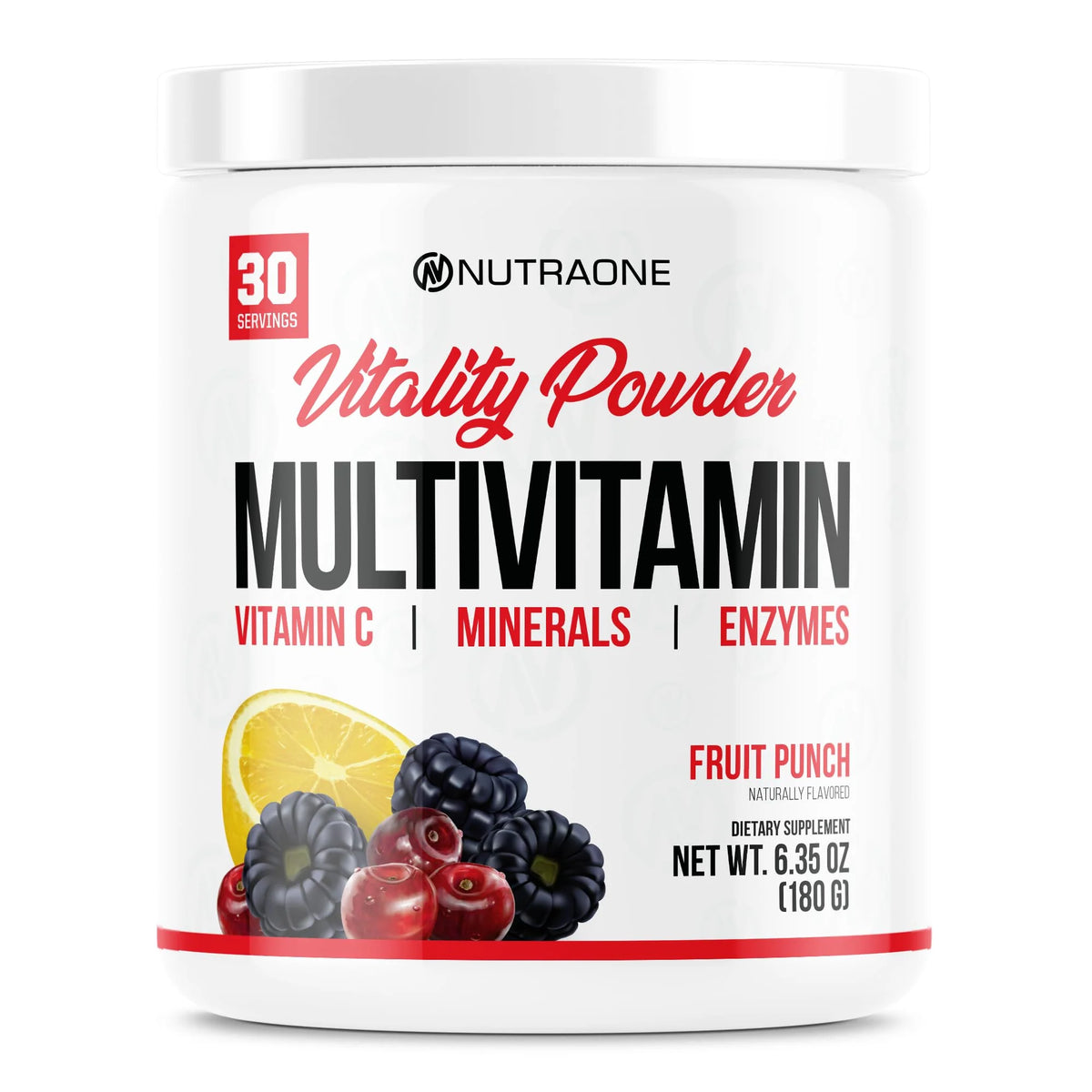 Fruit Punch Vitamin Powder Supplement 30 Servings D812