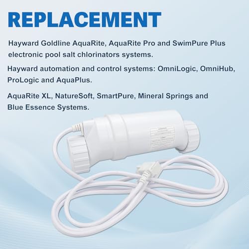 Salt Cell Pool Chlorine Generator Replacement for up to 15,000 Gallons X59264