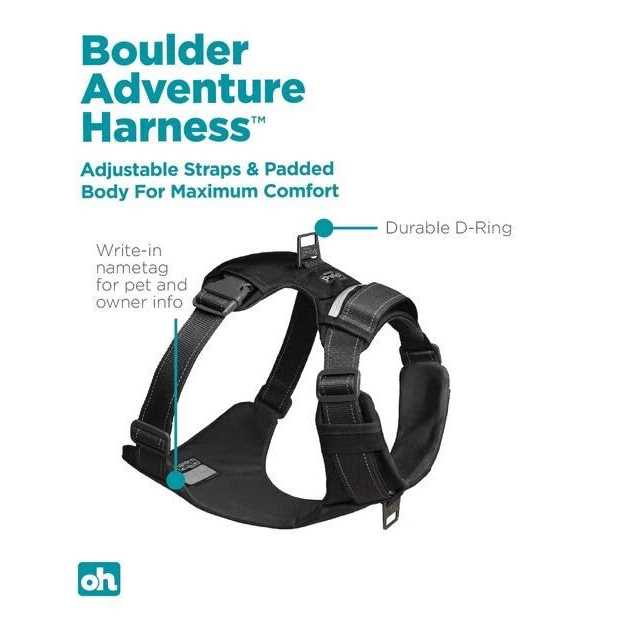 Adjustable Dog Harness with Pockets Q521