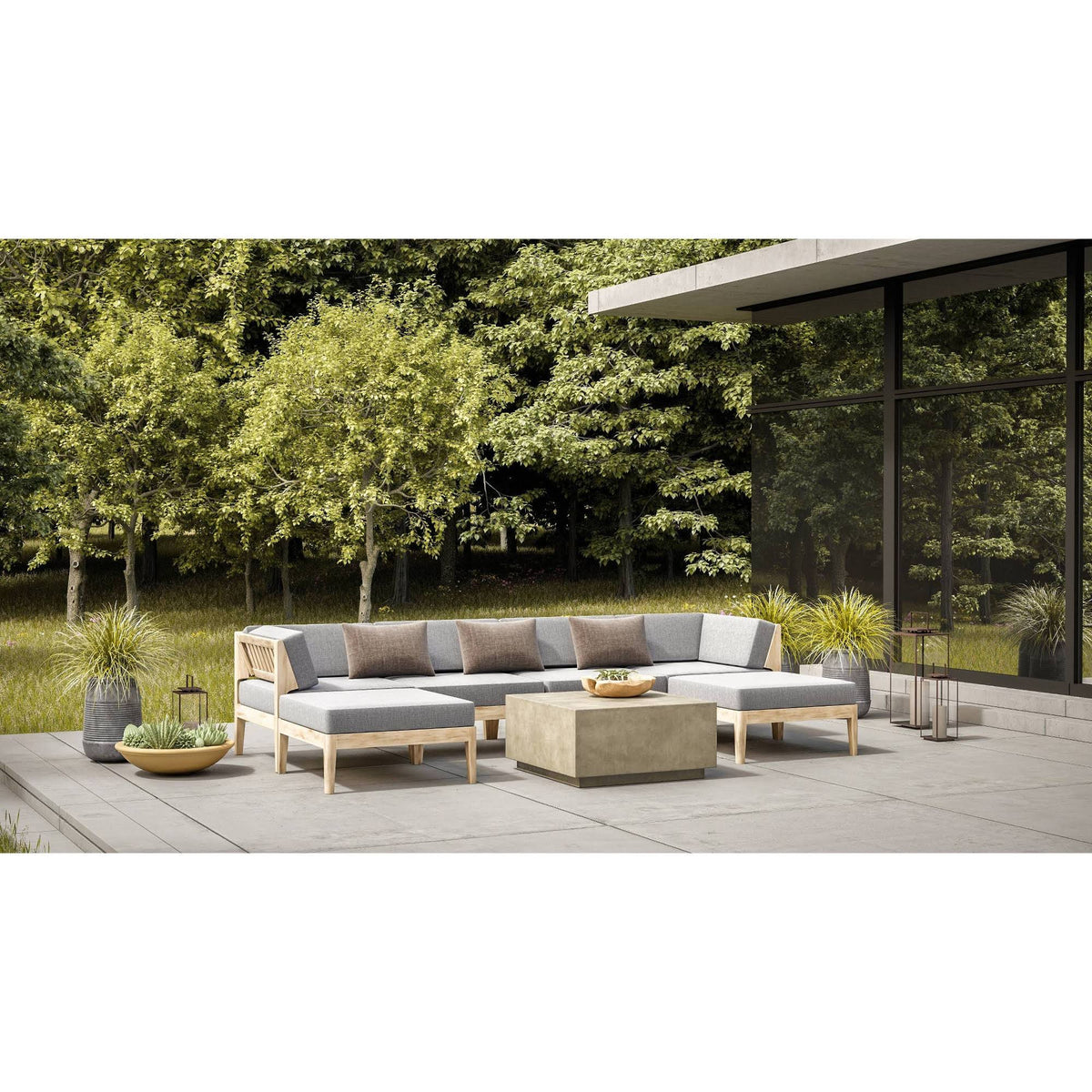 Brown Ottoman Q775779