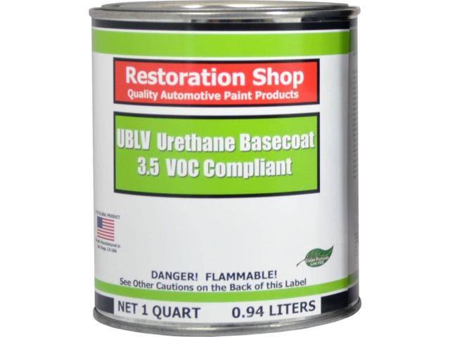 Buckskin Tan 1 Quart Low VOC Urethane Basecoat Paint X329