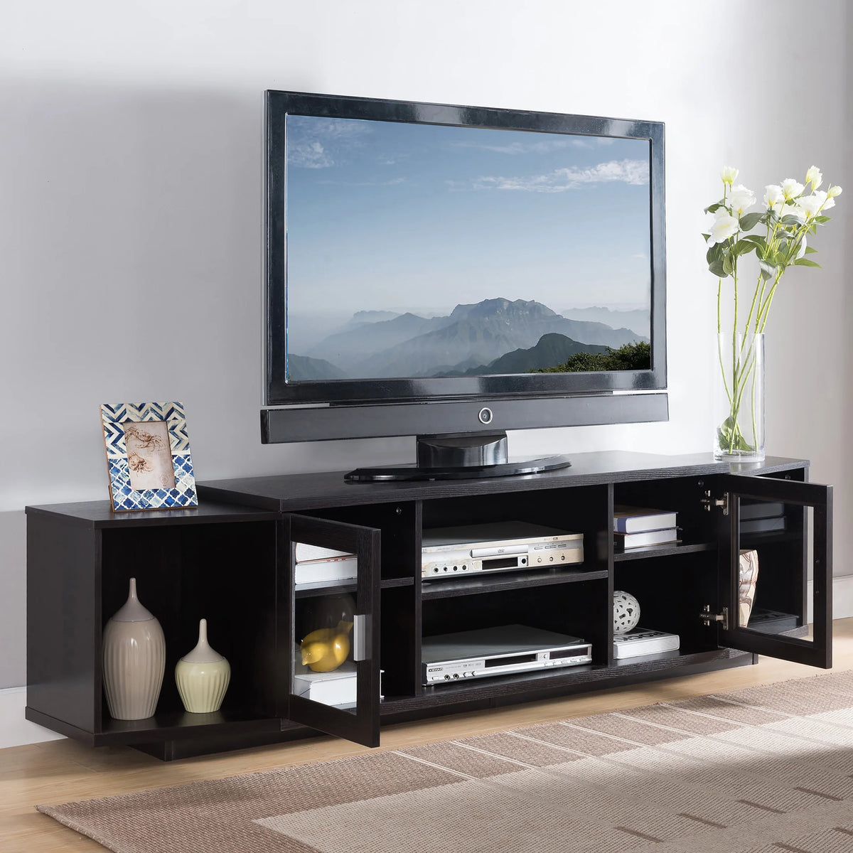 Cappuccino TV Stand U7058