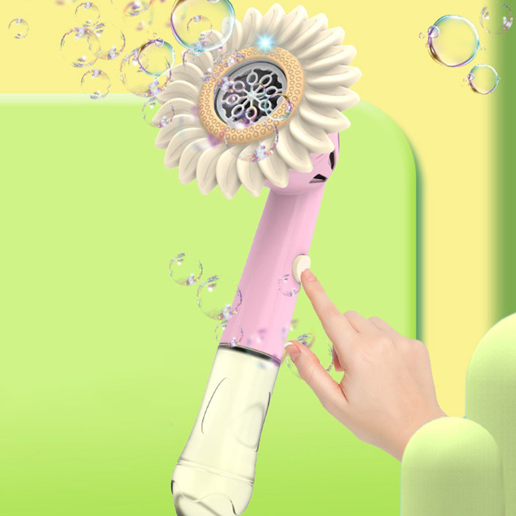 Hand-held Automatic Bubble Machine Toy（50ml） X210