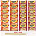12 Packs Beef & 12 Packs Roast Beef Instant Ramen Noodle Soup, 3 Ounce A4725