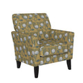 Transitional Flared Arm Armchair D780882