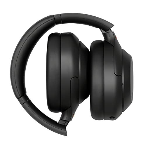 Black Noise Cancelling Wireless Bluetooth Over the Ear Headphones M104
