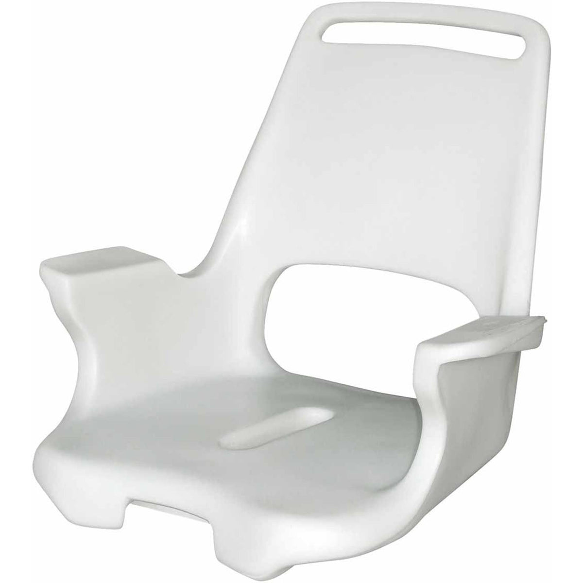 Captains Chair Seat Shell and Mounting Plate L72097