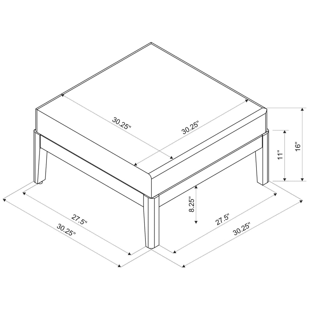Brown Ottoman Q775779