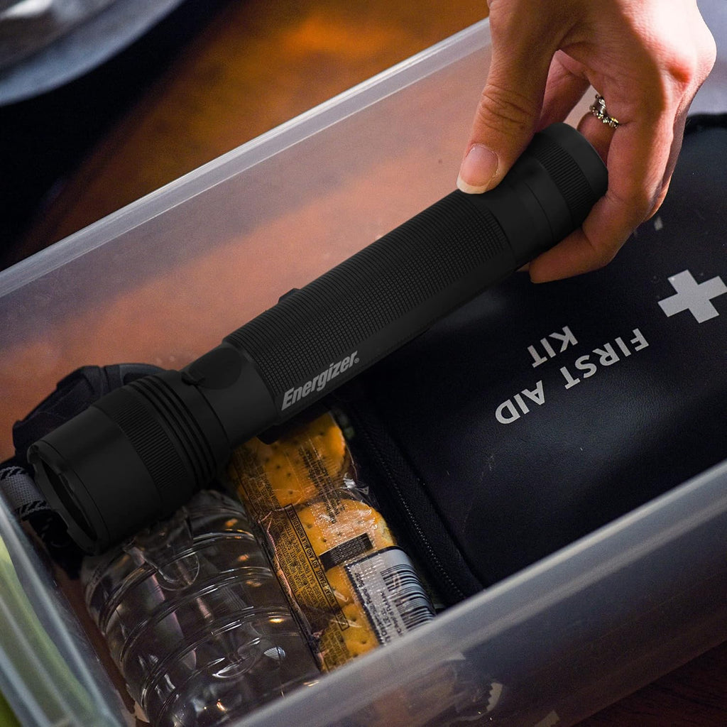 Black LED Tactical Rechargeable Flashlight T8927