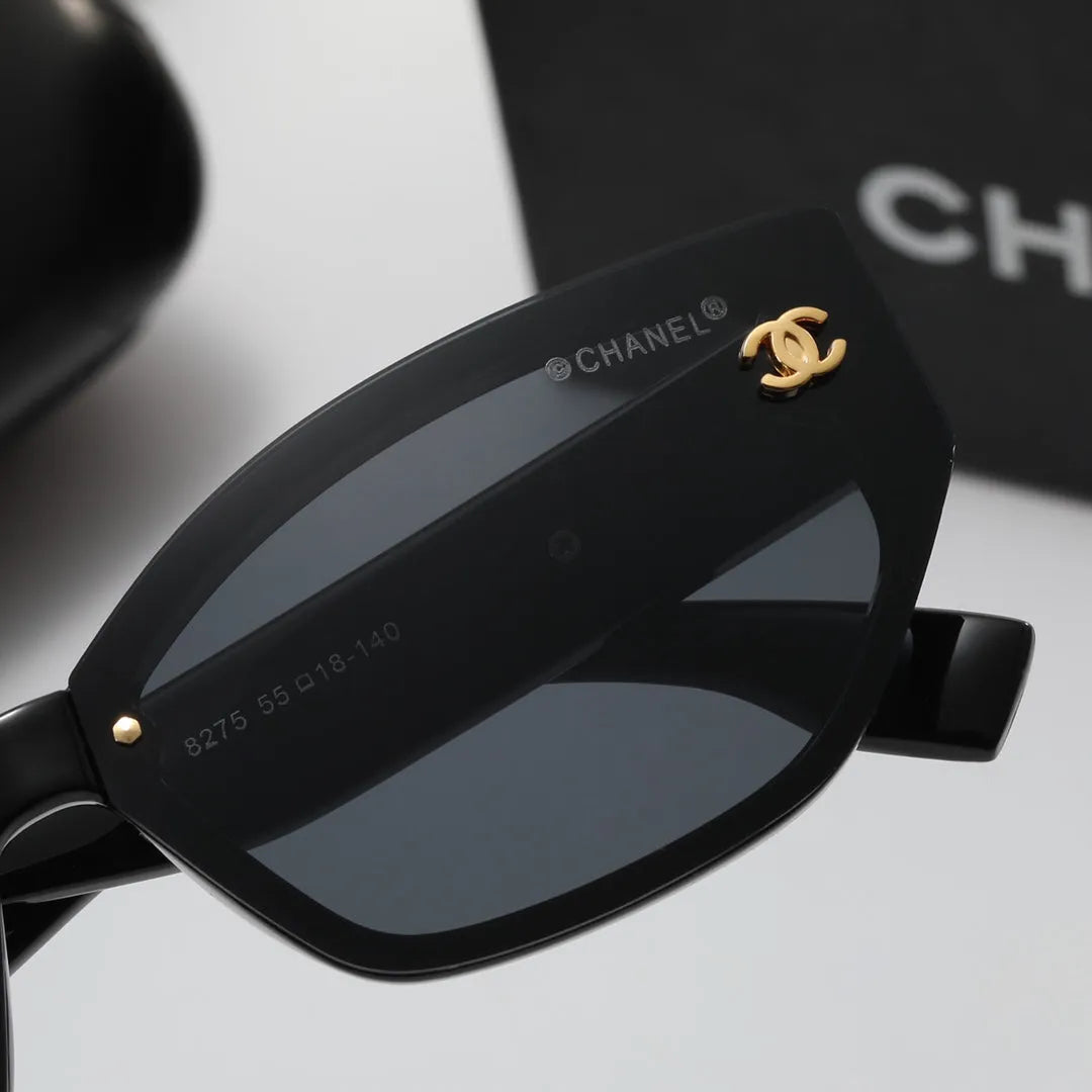 Double C Inlaid Letter Polarized Sunglasses I119