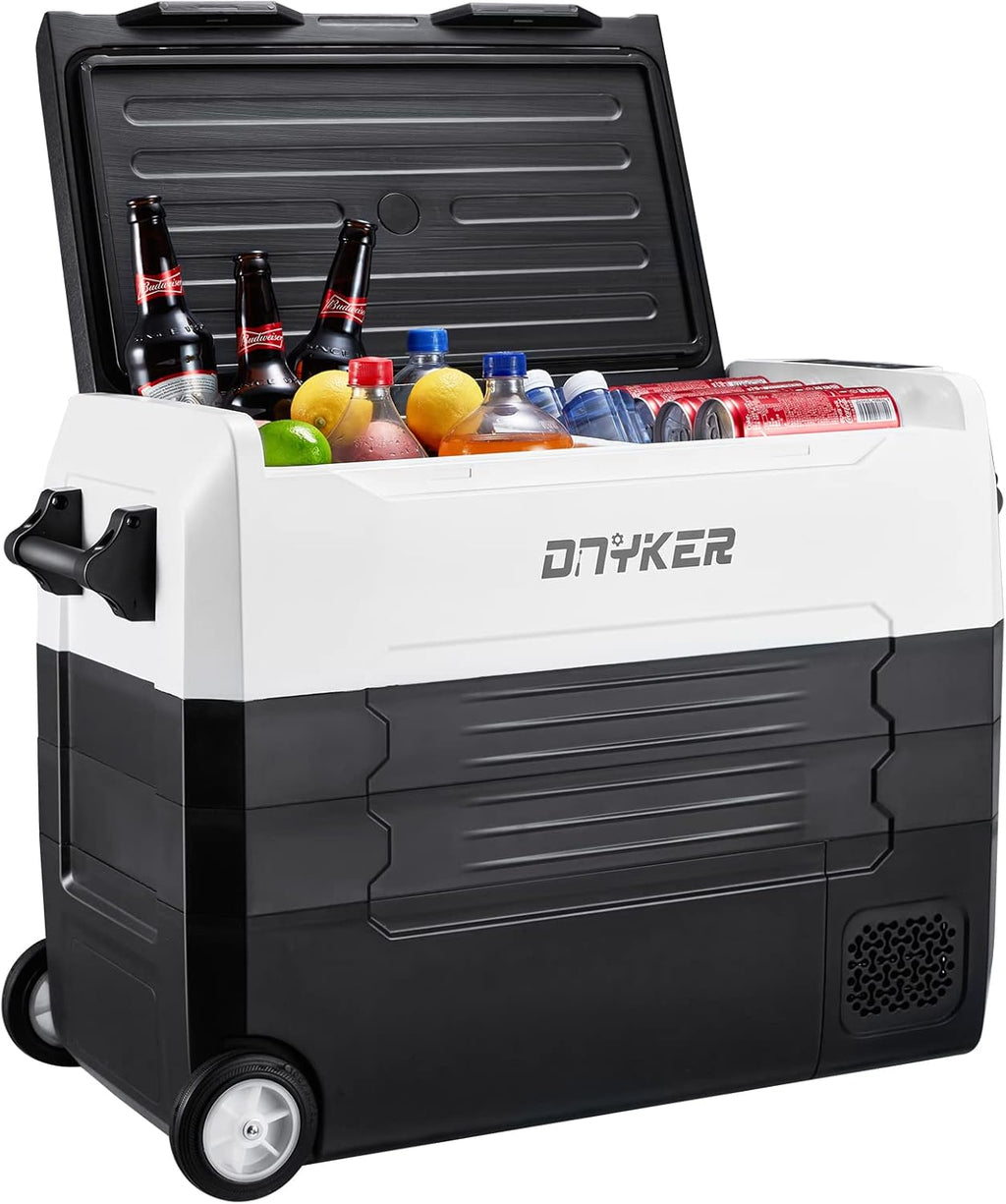 Portable Refrigerator, 42 Quart, 12/24V DC and 100V to 240V AC H916