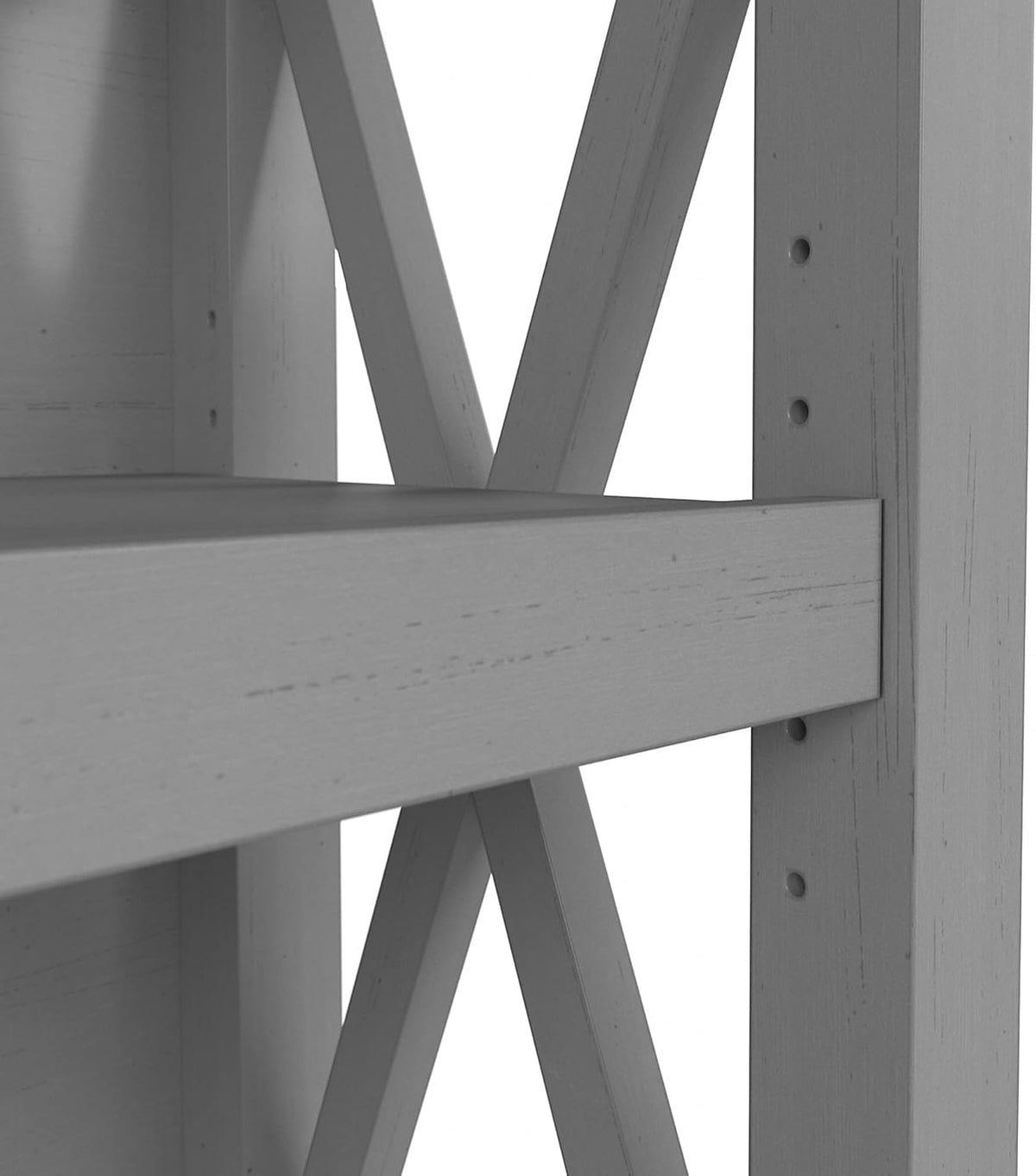 2 Shelf Bookcase, Cape Cod Gray N177206