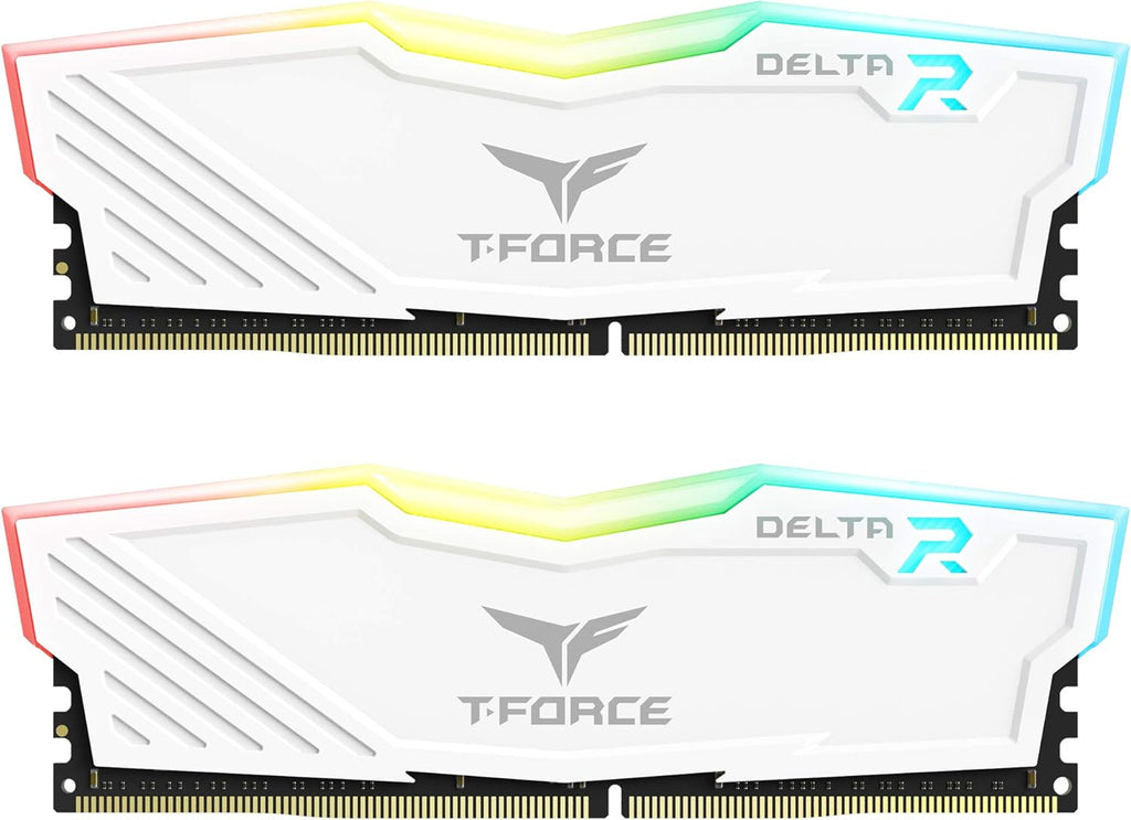 32GB (2x16GB) DDR5 6400MHz CL40 Desktop Memory Ram (White) N22745