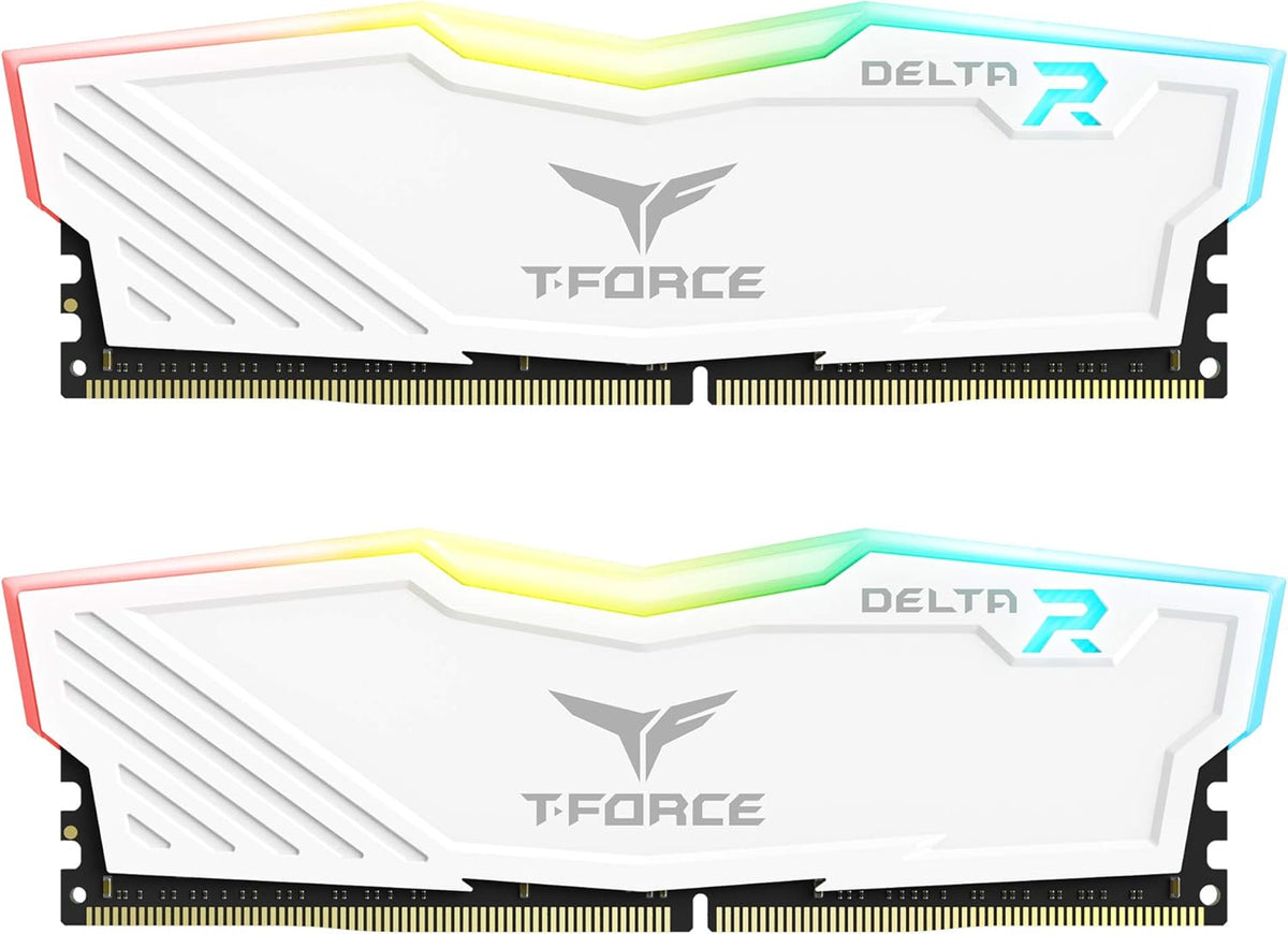 32GB (2x16GB) DDR5 6400MHz CL40 Desktop Memory Ram (White) N22745