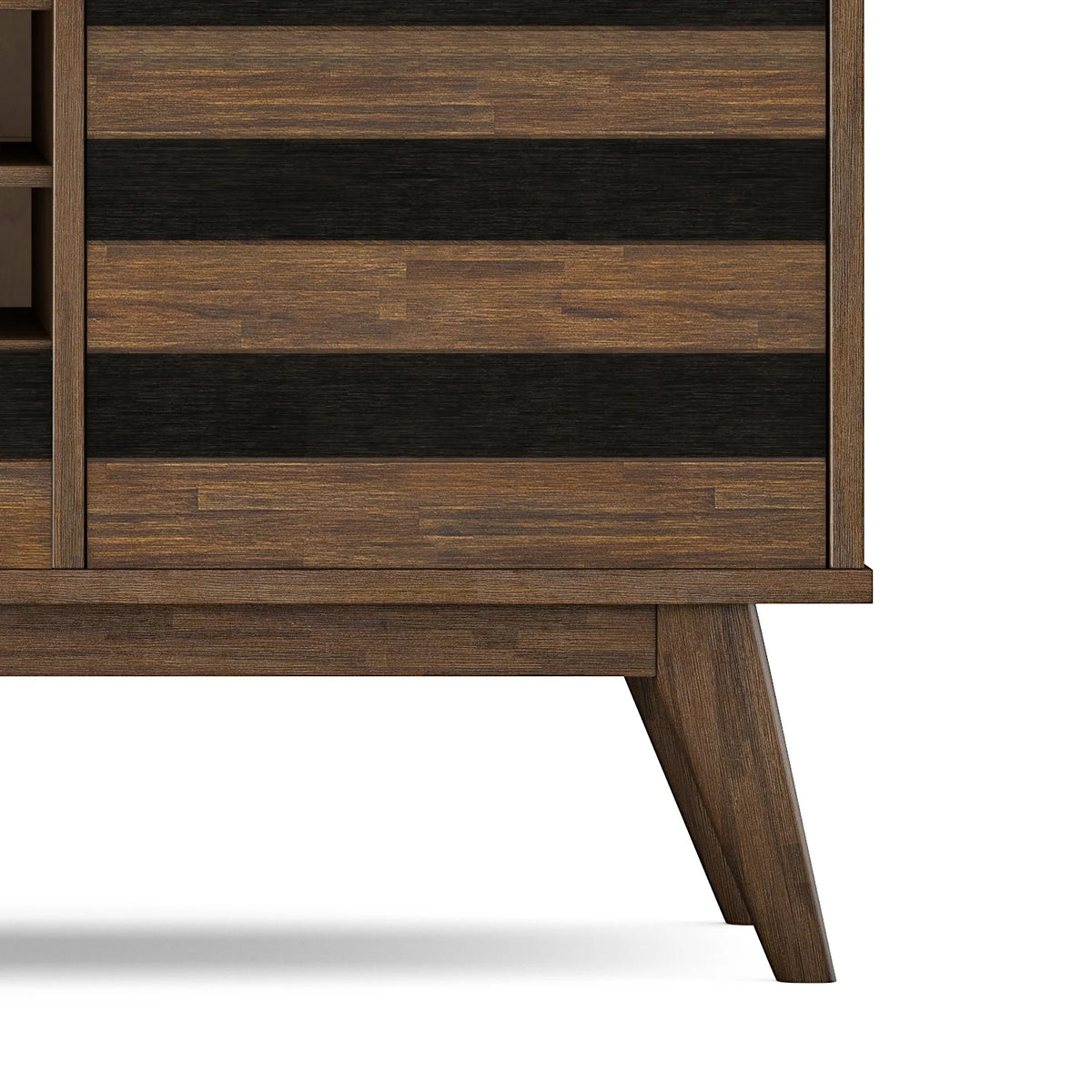 60 inch Solid Acacia Wood Sideboard with Wine Storage S66974