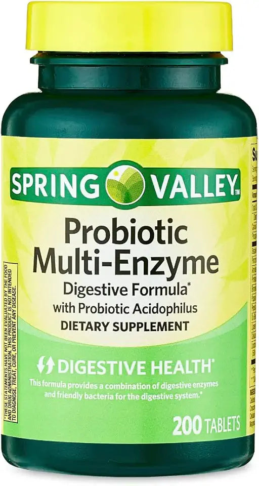 Multi-Enzyme Probiotic 200 Tablets L530900