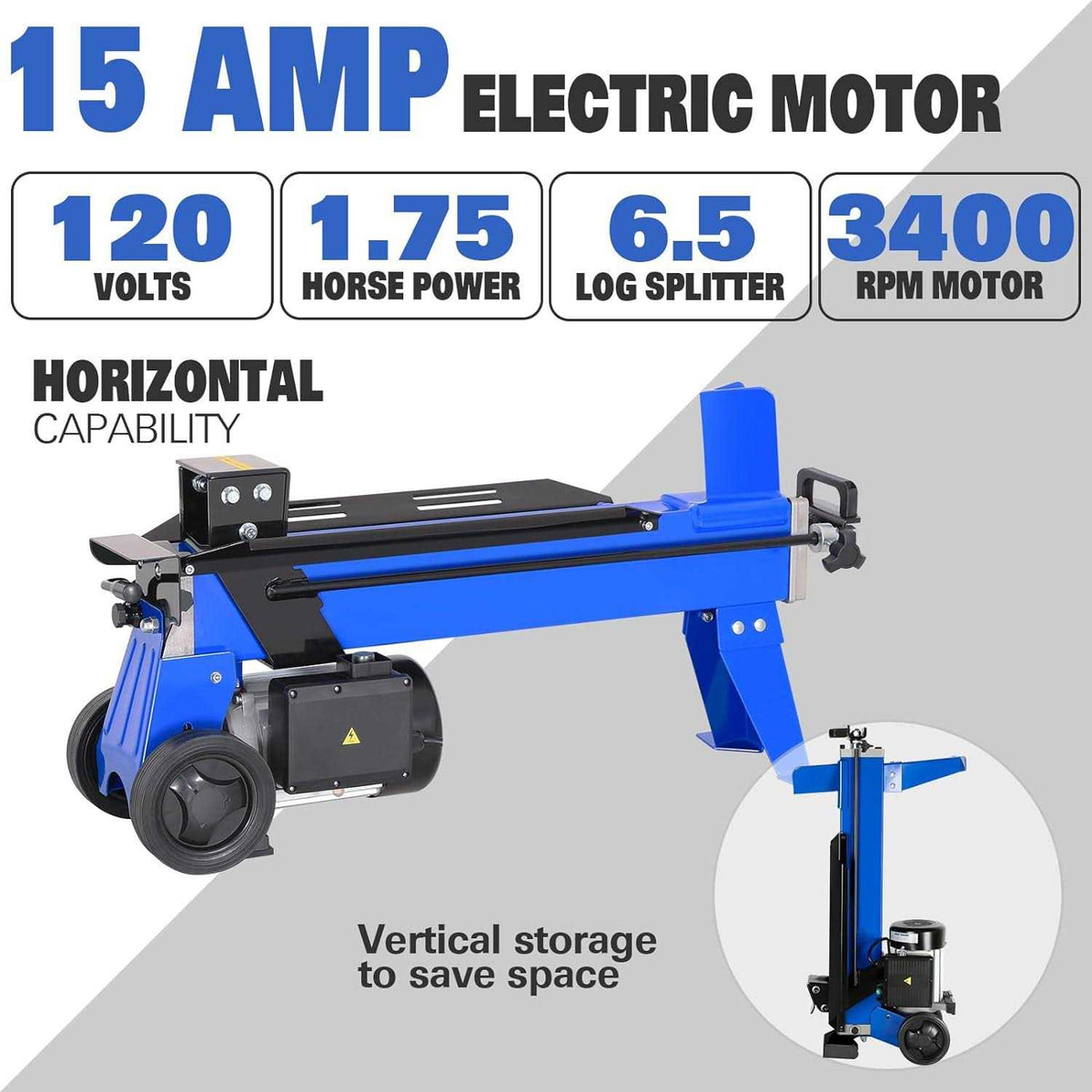 6.5 Ton Electric Log Splitter K50483