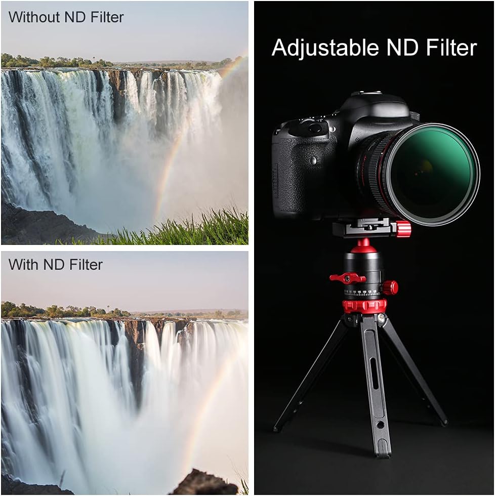 82mm Variable ND Filter ND8-ND128 Camera Lens A580253
