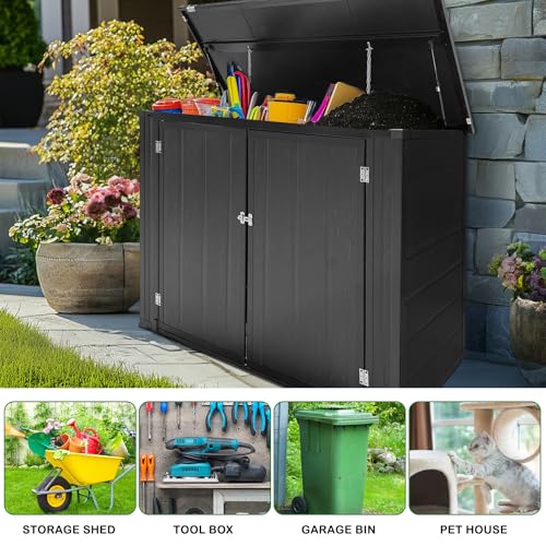 White Resin Outdoor Storage Shed (59 Cu.ft) Z442