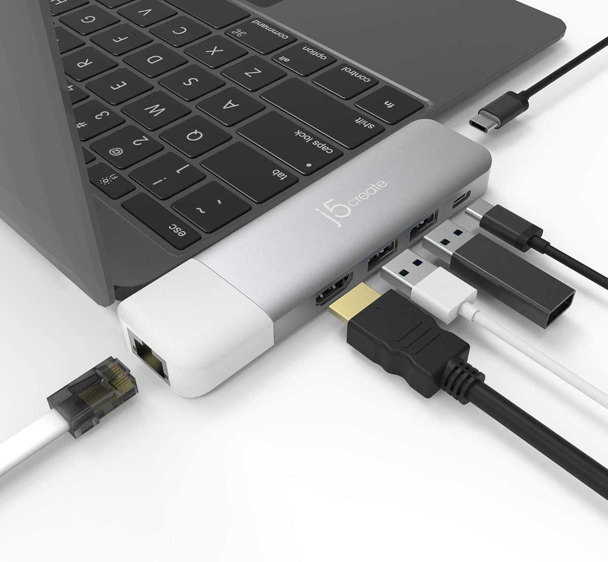 USB-C Multi-Display Modular Hub with HDMI, Mini DisplayPort, VGA, PD 100W, RJ-45 Ethernet, USB-A, USB Type-C, SD Card Reader L36834