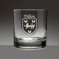 Set of 4 Etched Tumbler Glasses K937
