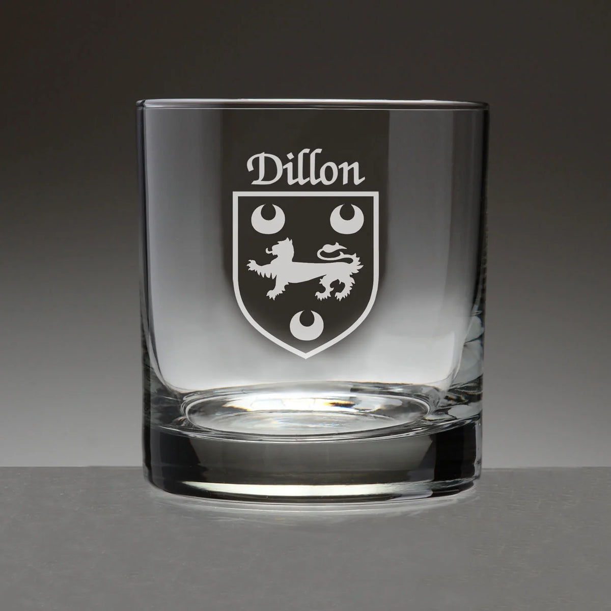 Set of 4 Etched Tumbler Glasses K937