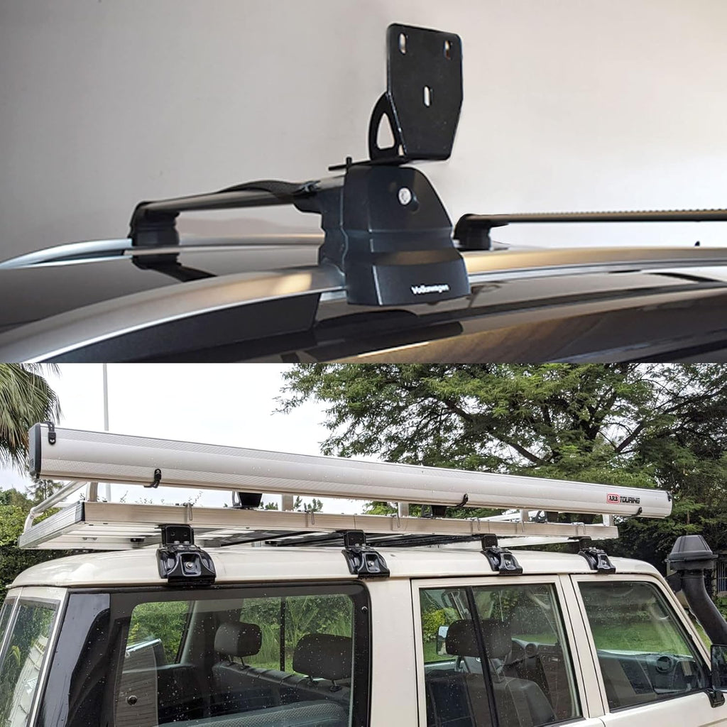 50mm Awning Bracket Gusseted Awning Holder Heavy Duty Bar Pack of 2 H7604