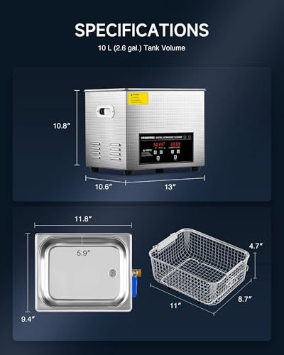 3L Digital Ultrasonic Cleaner S54140