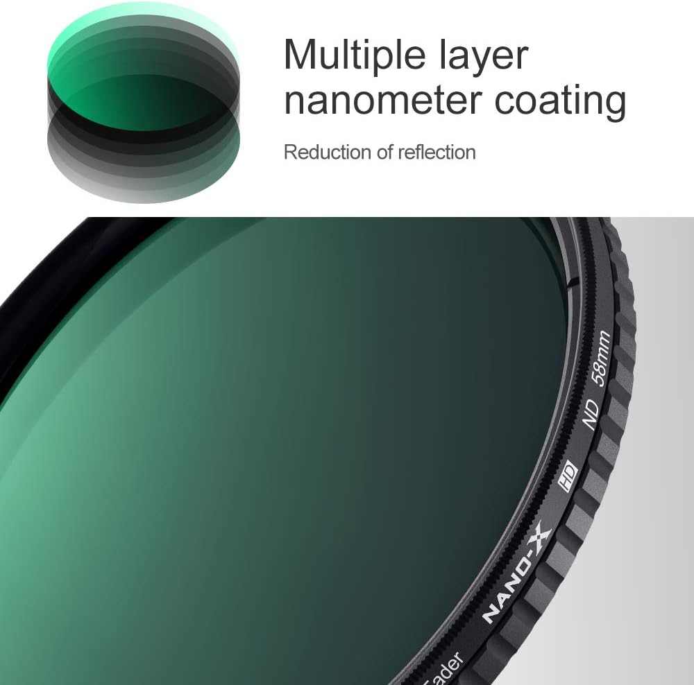 82mm Variable ND Filter ND8-ND128 Camera Lens A580253