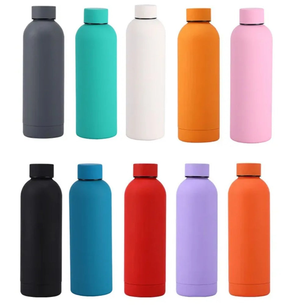 17.6 oz Stainless Steel Insulated Thermos Bottle M741