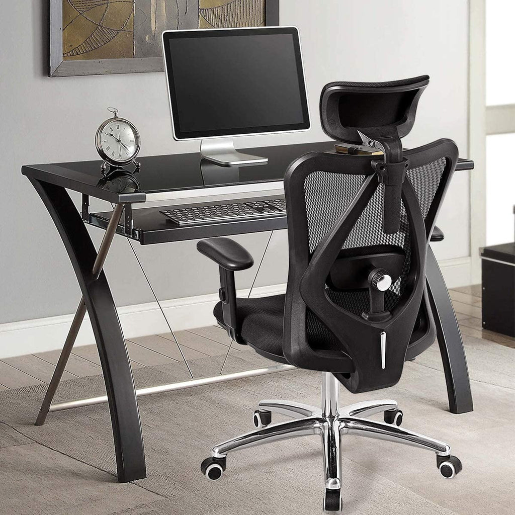 Black Ergonomic Mesh Office Chair S6270