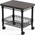 Printer Stand with Storage, Metal, Pack of 2 V9249