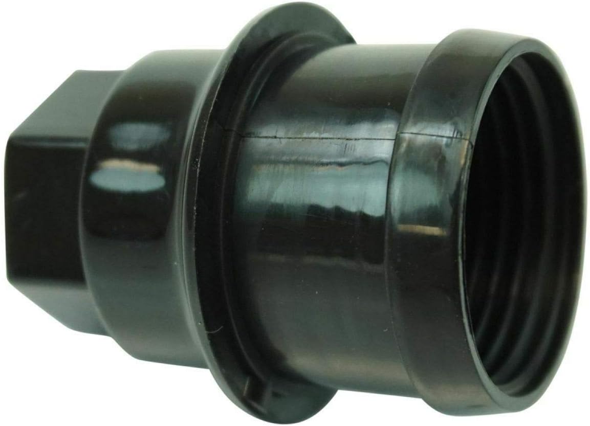 Black Plastic Wheel Lug Nut Cap Set of 32 U348447