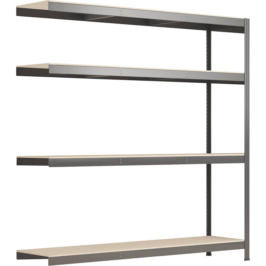 Industrial Shelving 4 Shelf Racks 71Inch W x 24inch D 1200-lb. Capacity per Shelf D1844