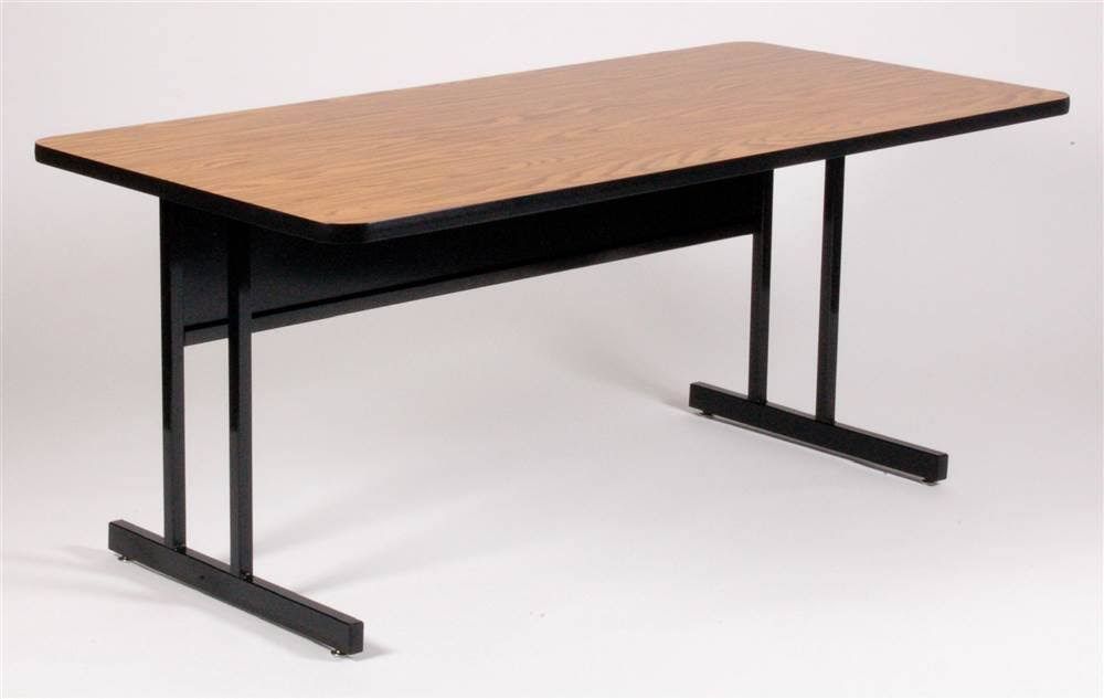 Medium Oak Keyboard Height Work Station K552806