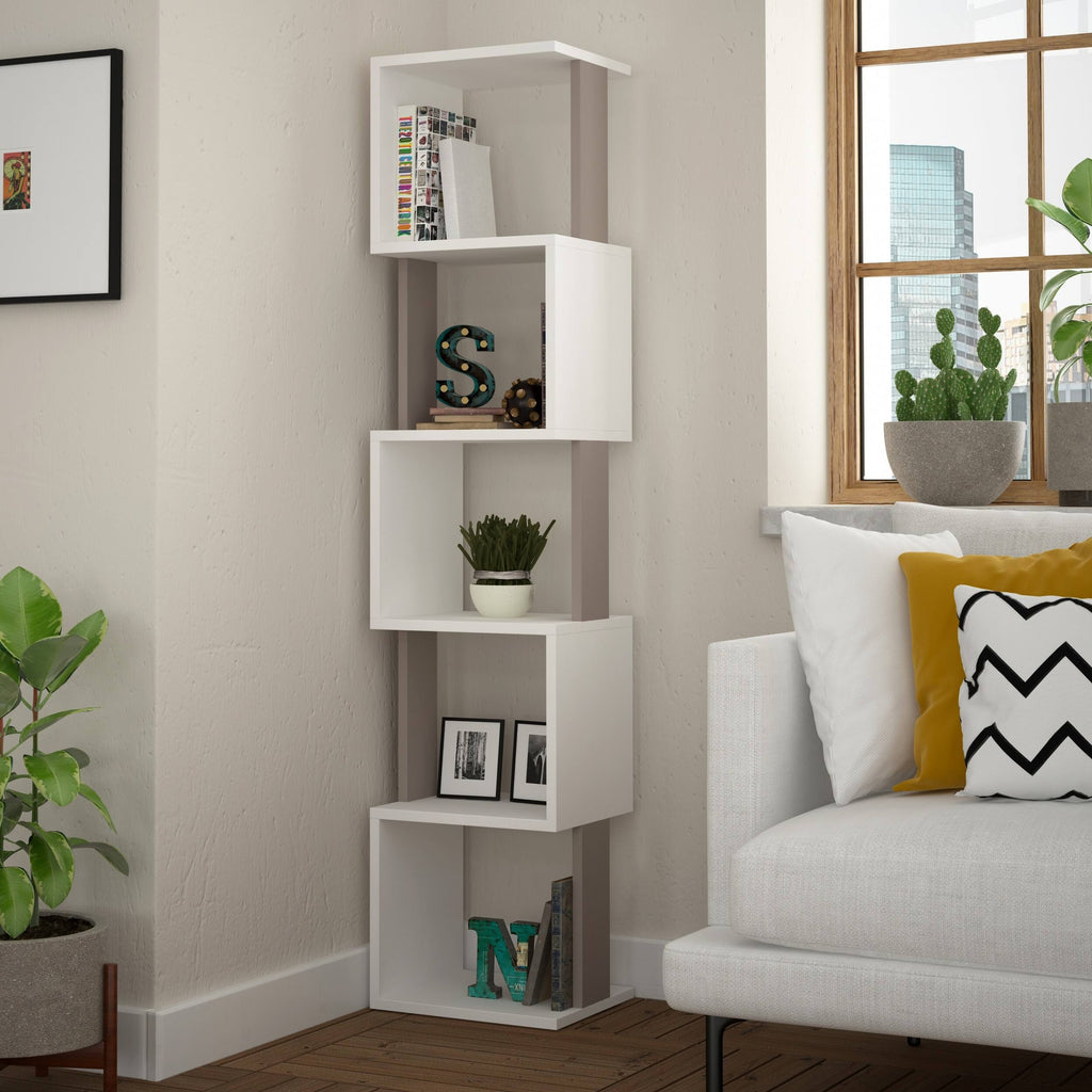 White Bookcase P5021
