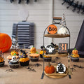 4 Pieces Halloween Tiered Tray Decor Set H940647