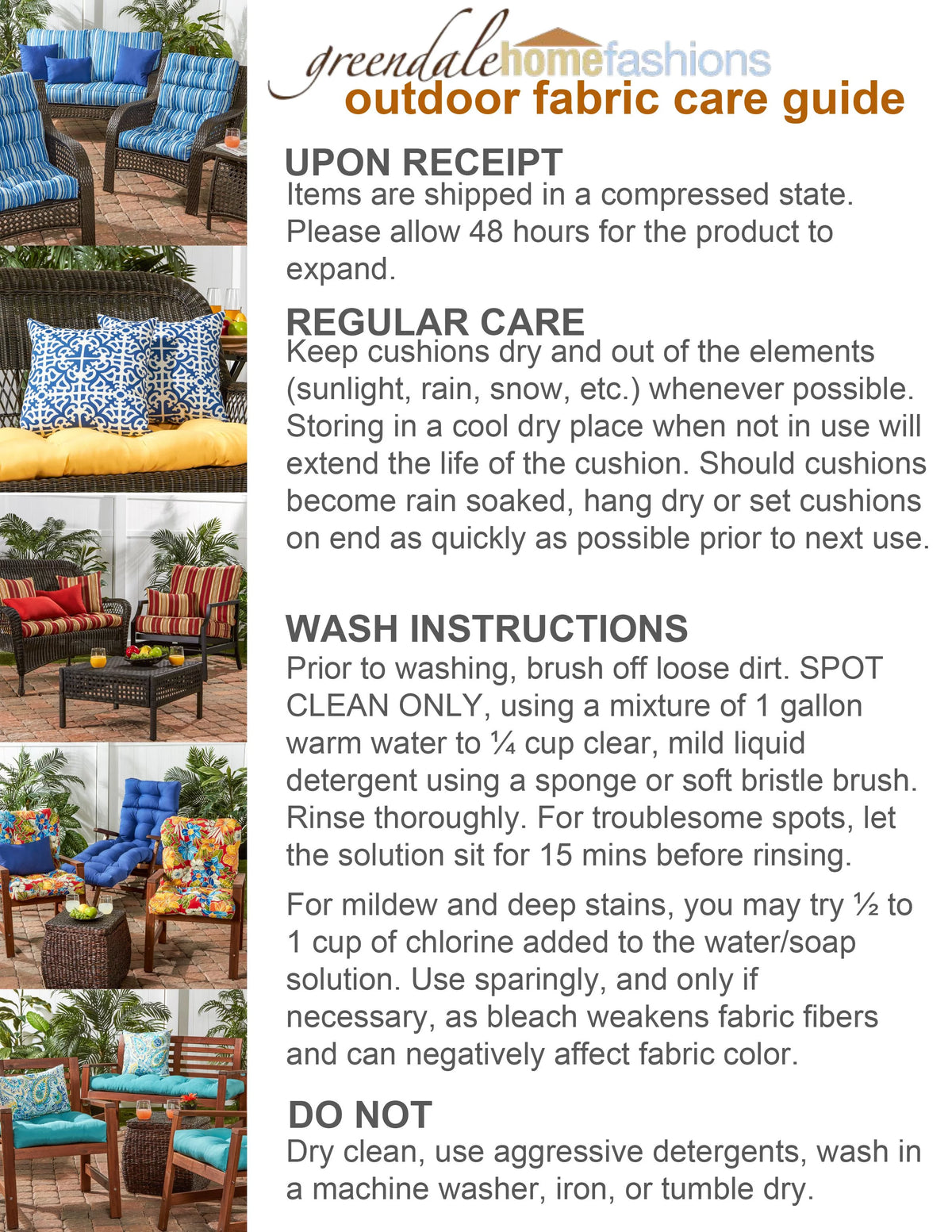 Watermelon Stripe 20 in. Square Outdoor Tufted Seat Cushion Set of 2 P89198