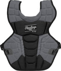 Black Graphite Baseball Catcher's Chest Protector K4501