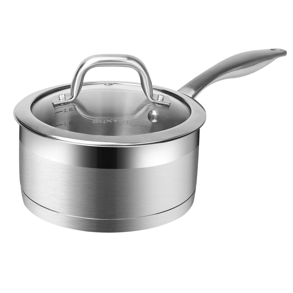 2.5 Quart Stainless Steel Sauce Pan with Lid Q827751