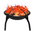 32 Wood Burning Square Fire Pit N4195