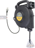 40 Ft 12/3 Retractable Extension Cord Reel with 3 Outlets L99985