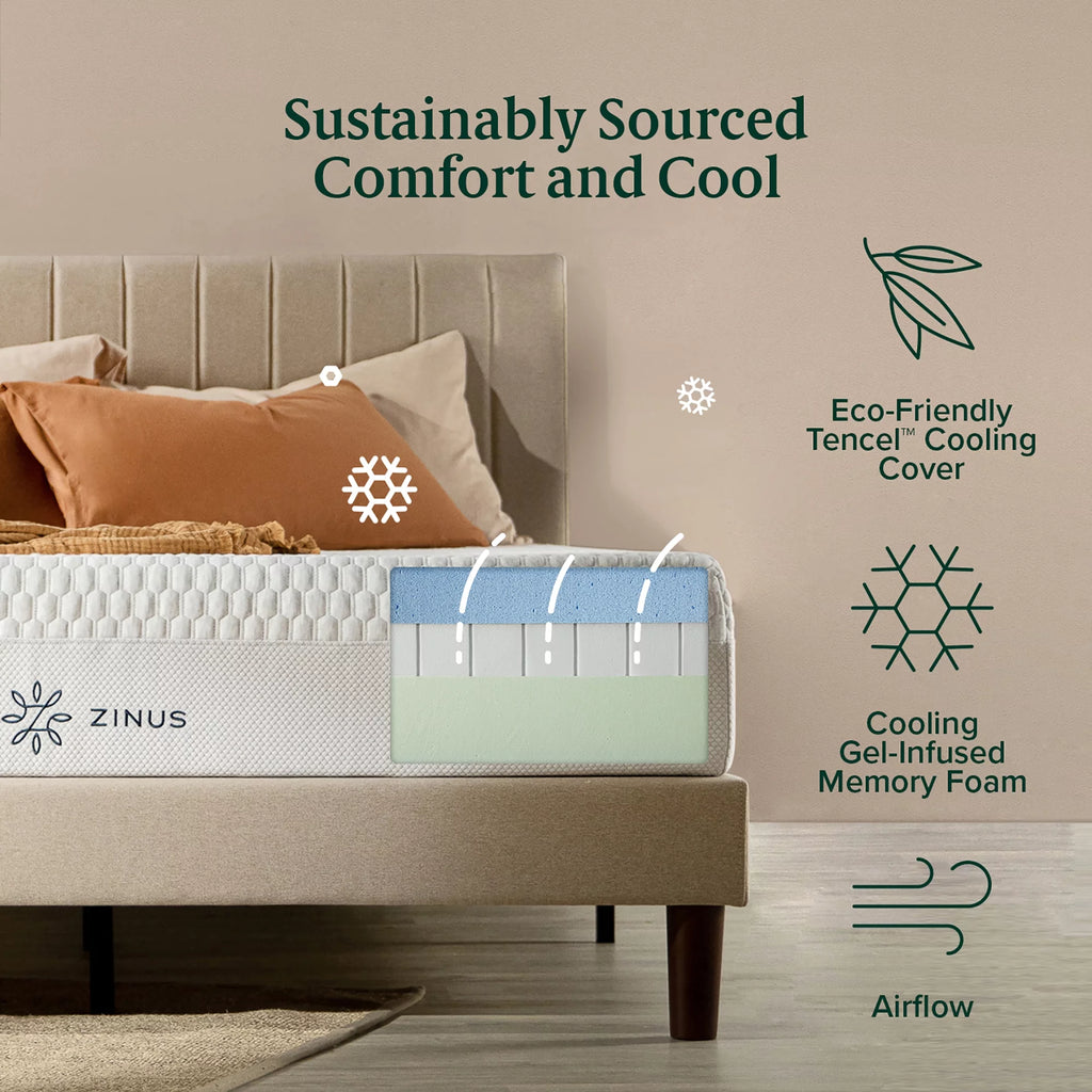 12 Memory Foam Mattress, Full E13551