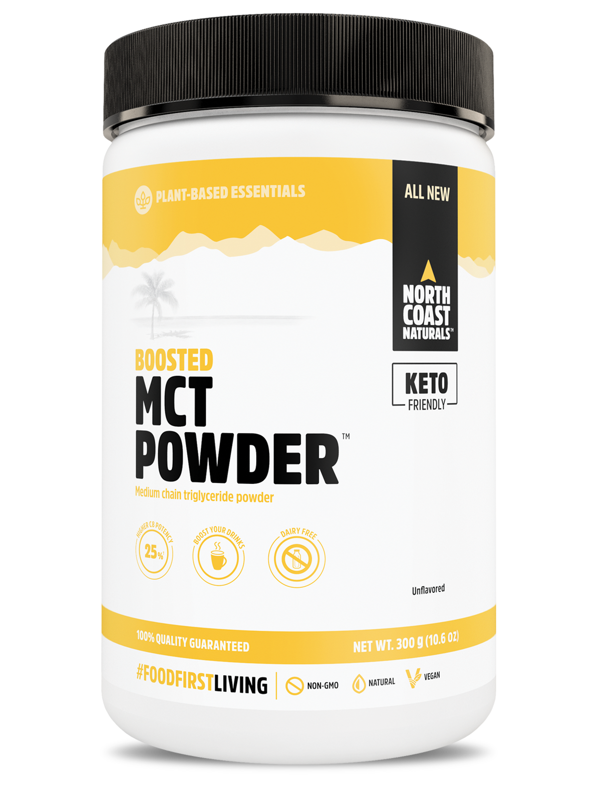 Unflavored MCT Powder 10.5 Oz I173