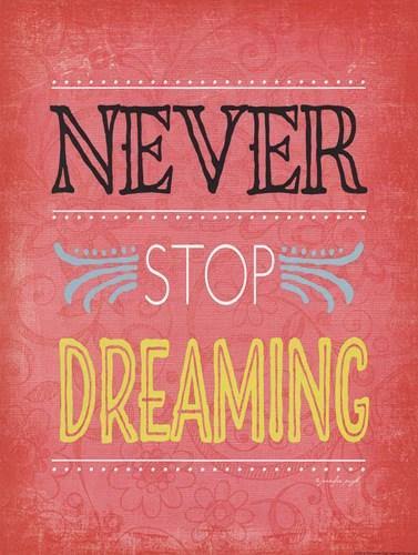 Never Stop Dreaming Canvas D948